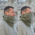 VKBO Winter Anti-Cold Fleece Mask & Neck Warmer from Russian Military for Outdoor Cycling and Skiing.