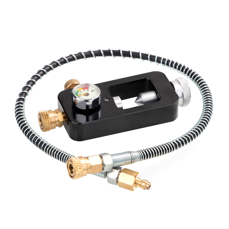Diving Oxygen Cylinder Charging Valve Scuba Adapter With Meter And Hose