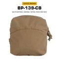 Tactical 6x5in GP MOLLE pouch for mags, fits FCPC or Utility GP Backpack.