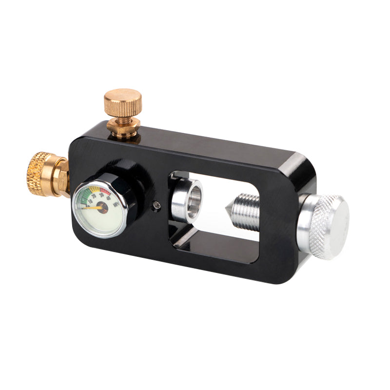 Diving Oxygen Cylinder Charging Valve Scuba Adapter With Meter And Hose