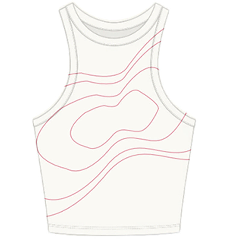 INS New Summer Trendy Fitted Tank Top Y2K Casual Streetwear Versatile Sports Tank Top