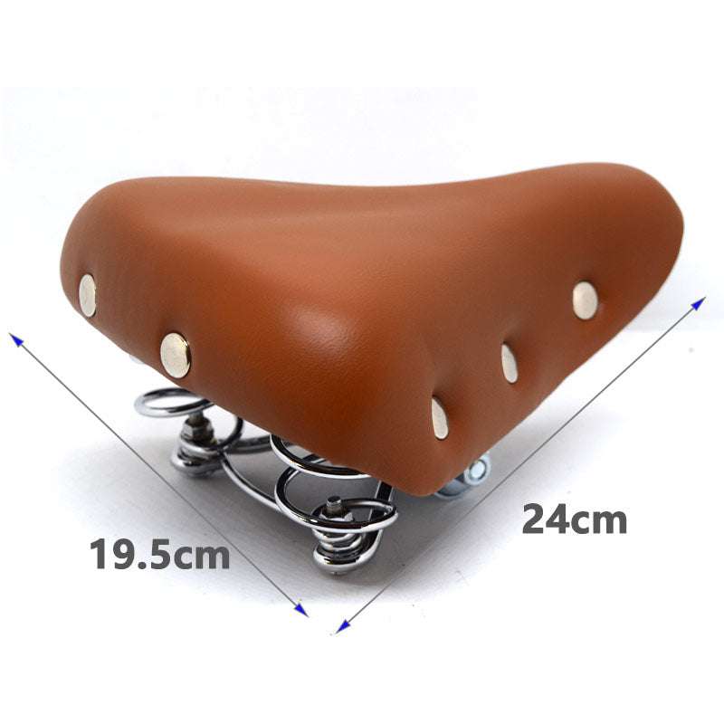 Vintage Bicycle Saddle Rivet Comfortable Cushion