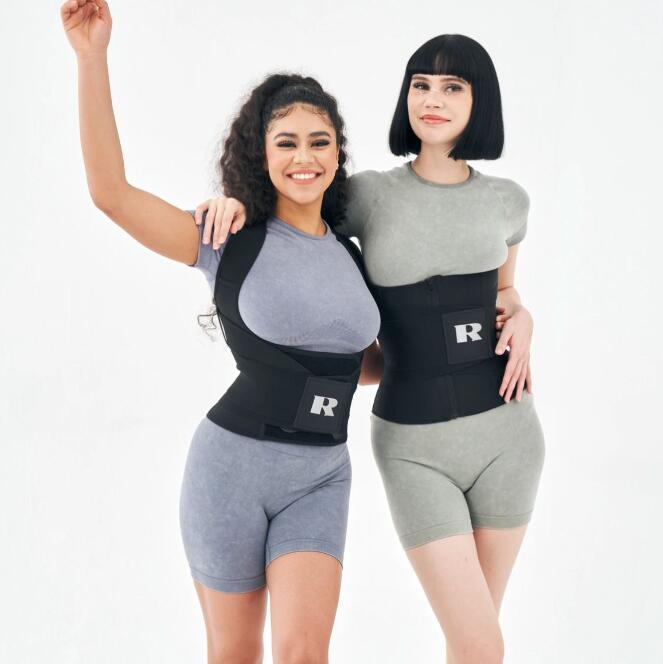 Ins style sweat shaping belt fitness shaping yoga exercise postpartum body shaping abdominal belt