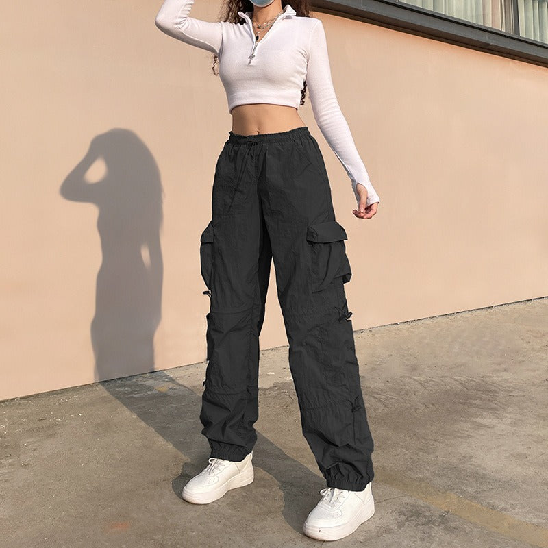 Ins New Sports Outdoor Sunscreen Ice Silk Loose Harun Pants Yoga Clothes Yoga Overalls