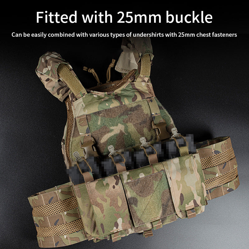 25mm socket quadruple 5.56 camouflage fast panel triple glove bag
